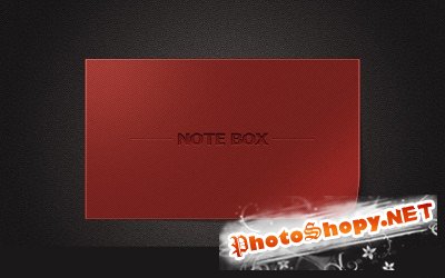 Note box psd