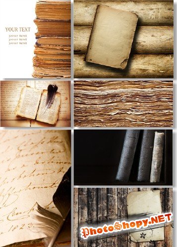 Клипарт - Старинные книги