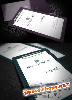 Free Business card template