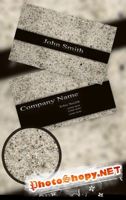 Sand Business card