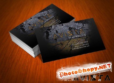 Avista business card