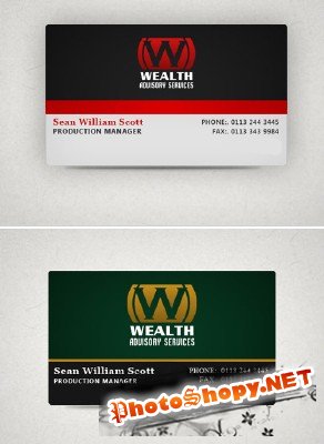 Wealth Business card