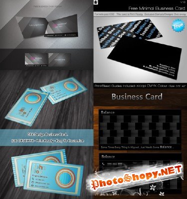 PSD Business Cards 2011 pack # 24