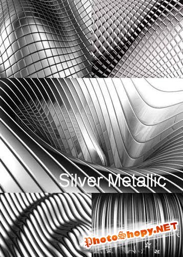 Серебряные металлические фоны (HQ)