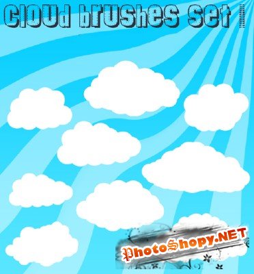 Cloud Brushes Set 1