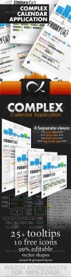 Complex Calendar Application