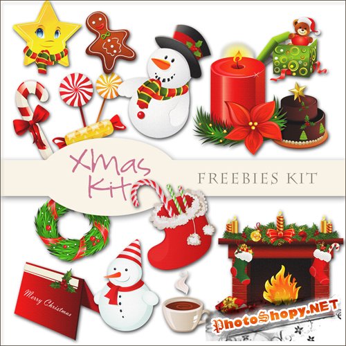 Scrap-kit - X-mas Decor #8