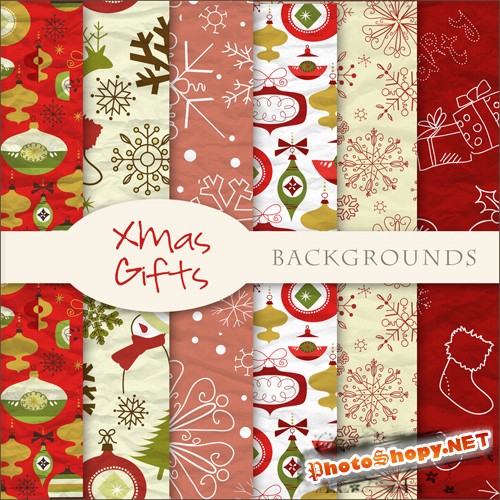 Textures - Christmas Backgrounds #28