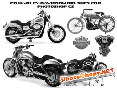 Brushesset - Harley Davidson