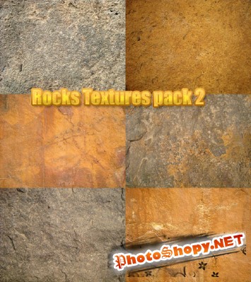 New Rocks Textures pack 2 for Photoshop