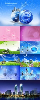 New PSD Source Collection for Photoshop 2012 pack 61
