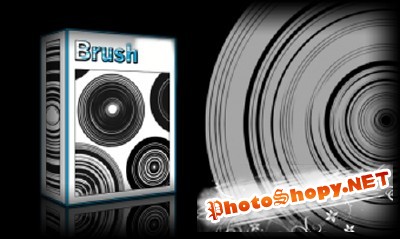 Tech Circles Brushes Set for Photoshop