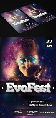 Flyer Template - EvoFest 