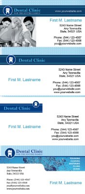 Dentist Business Cards psd for Photoshop