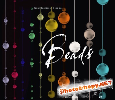 Beads Brushes Set for Photoshop