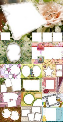Collection of Spring Photo frames pack 31