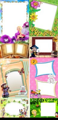 Collection of Spring Photo frames pack 61
