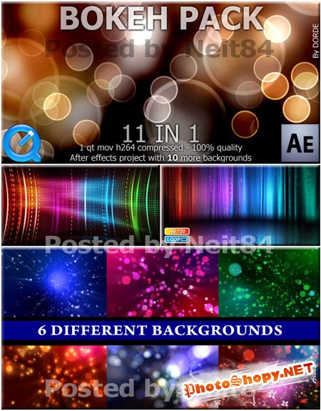 Footage motion Neon coloful effect background P9