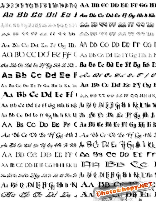 Коллекция дизайнерских шрифтов (Letterhead Fonts)