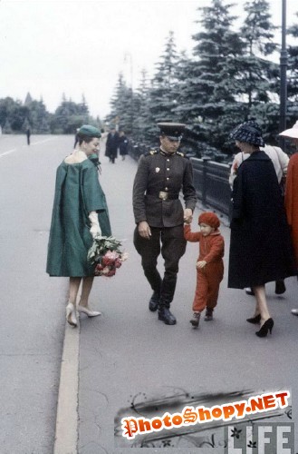 Кристиан Диор в Москве. Уникальные фото 1959 год