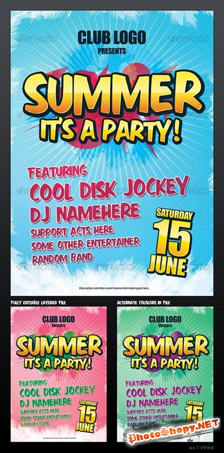 PSD - Summer Party / Nightclub Poster