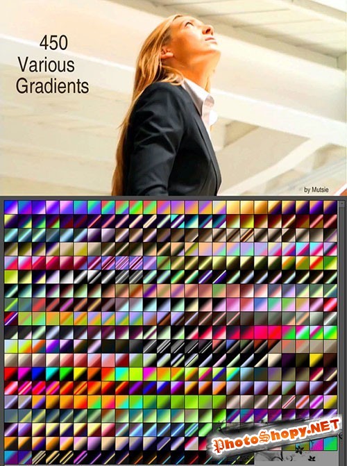 Colored Various Photoshop Gradients 4