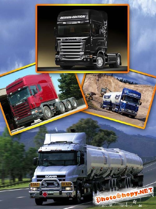 Грузовики и седельные тягачи Scania (подборка изображений)