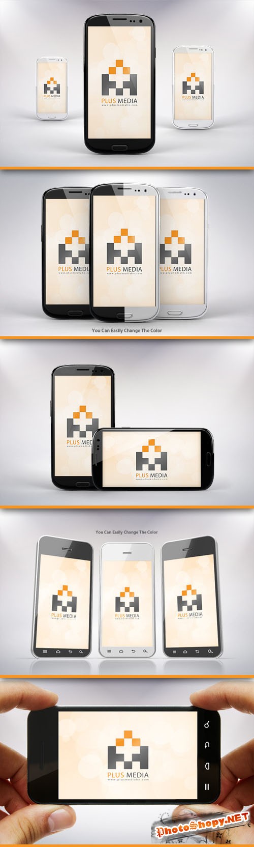 CreativeMarket - Smartphone Mockup