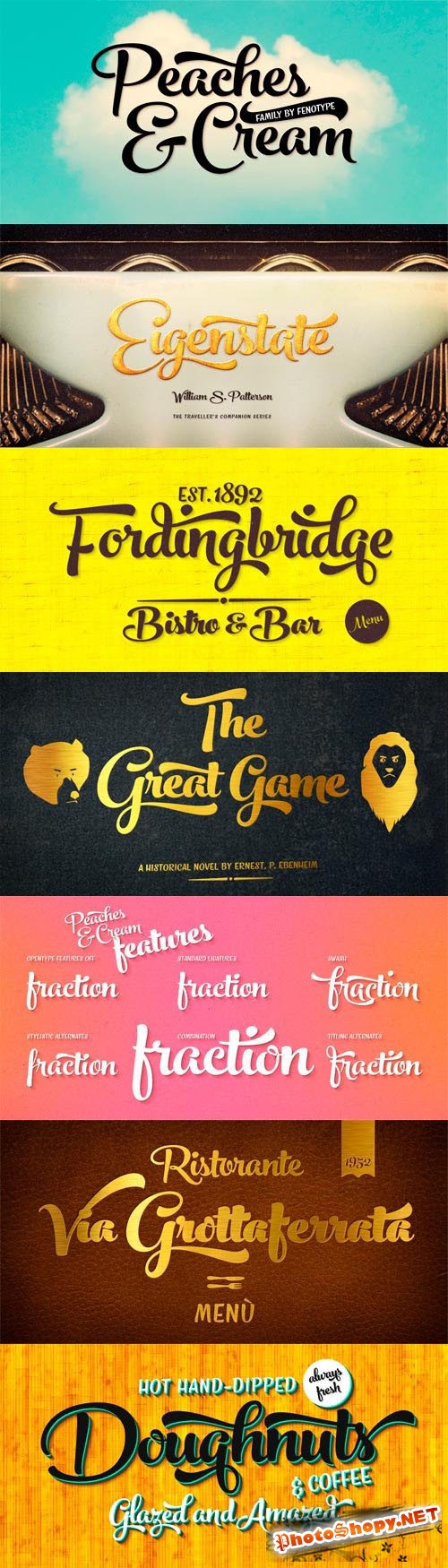Peaches and Cream Font Family