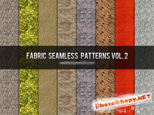 Fabric Seamless Photoshop Patterns Vol. 2