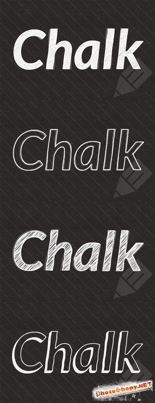 Chalk Text Effects