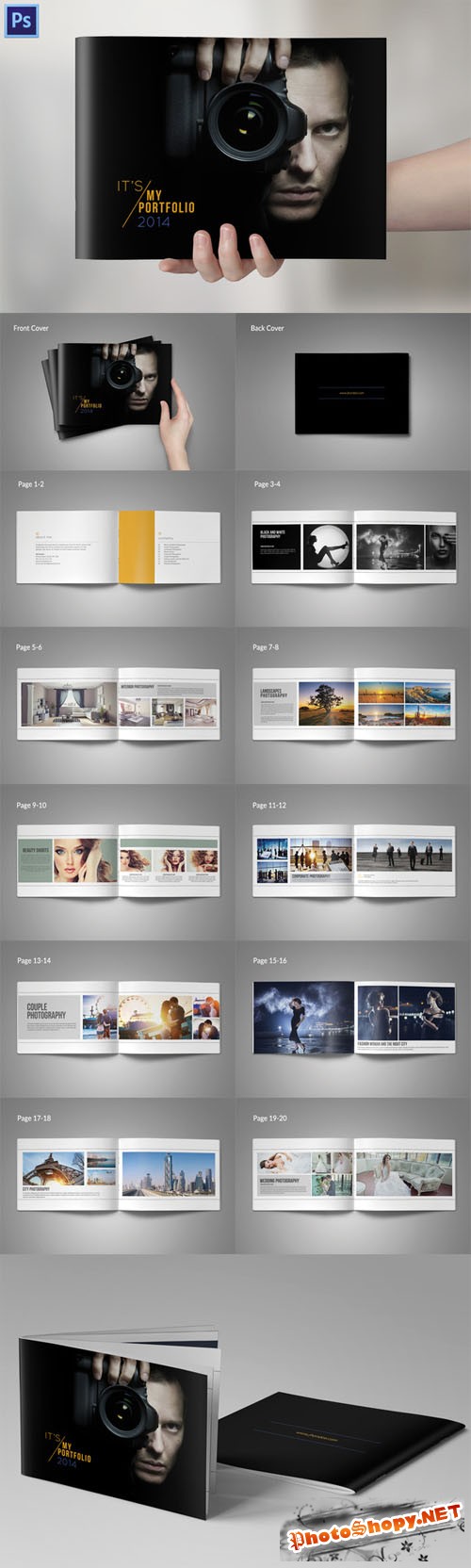 CreativeMarket - Multipurpose Minimal Portfolio