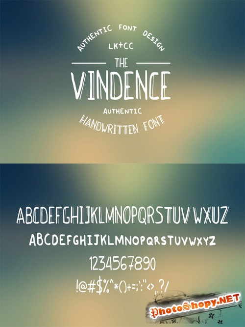 Vindence Handwritten Font