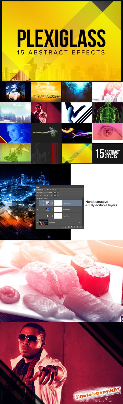 CreativeMarket - Plexiglass - 15 Abstract Effects