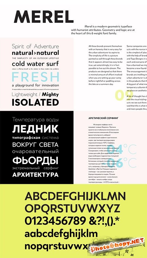 Merel Font Family