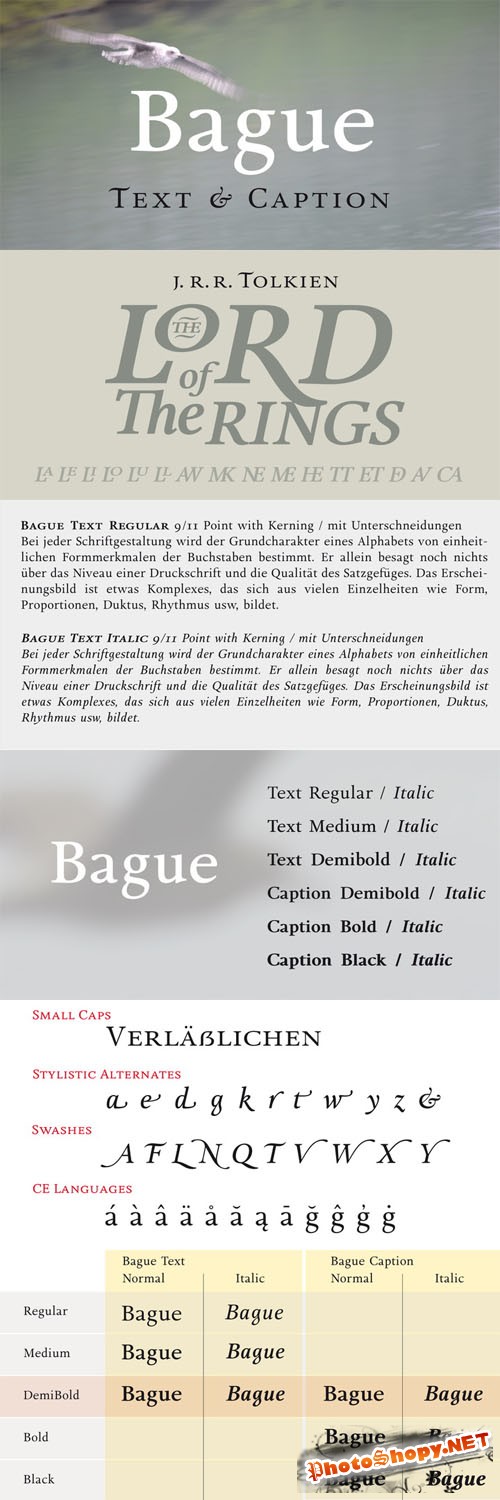 Bague Font