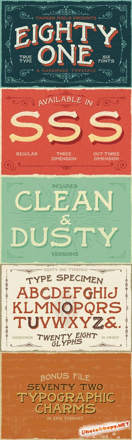 Eighty One Typeface Font