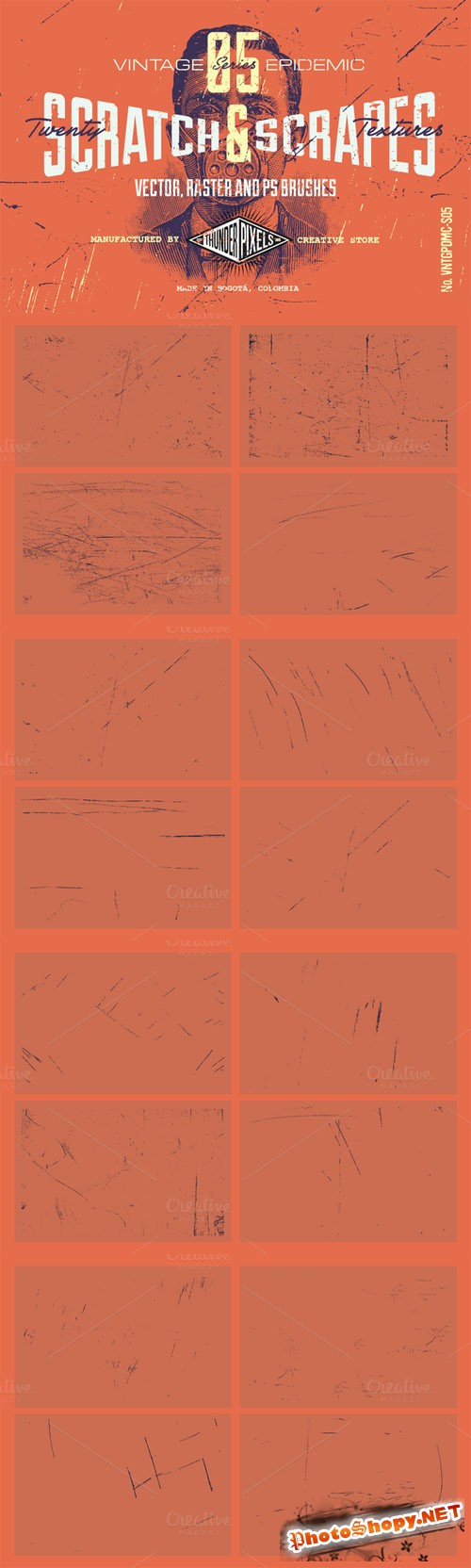 20 Scratch and Scrapes Textures - VES05