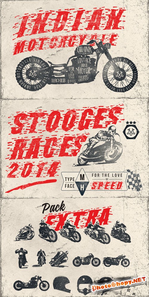 Creativemarket Stooges Races 63147