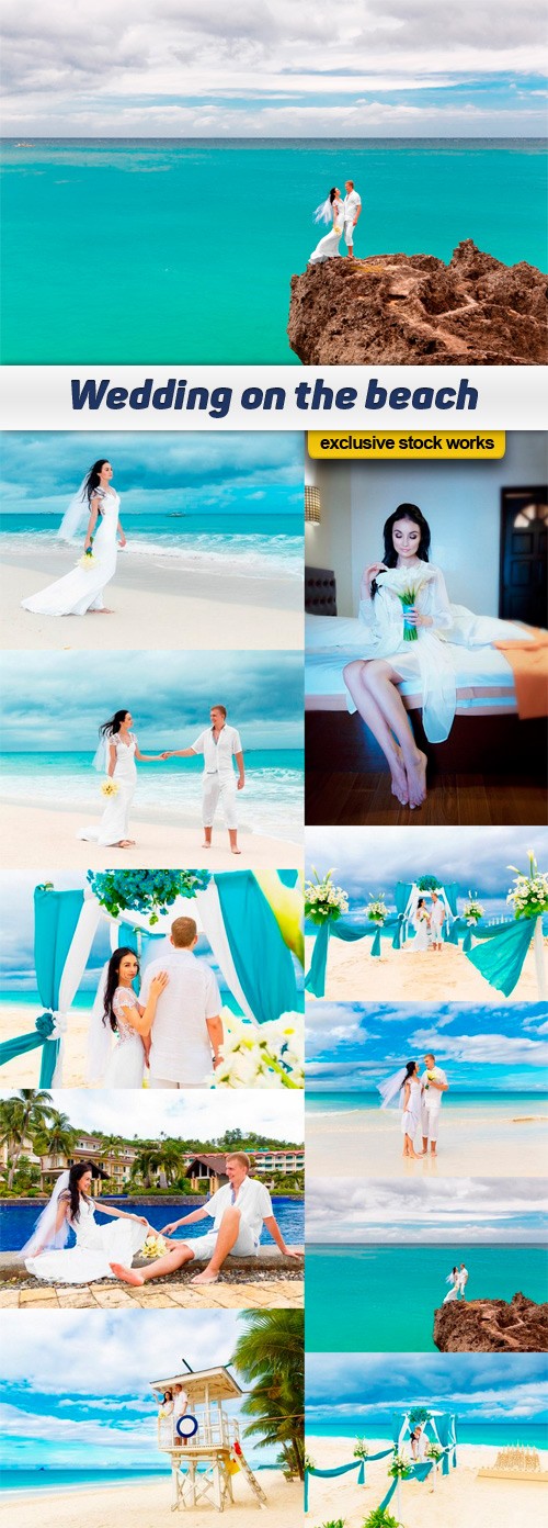 Wedding on the beach - 10 UHQ JPEG