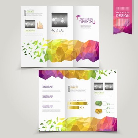 Brochure Template Design #4 - 25 Vector