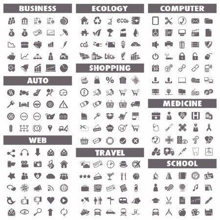 Flat Icons #40 - 25 Vectors