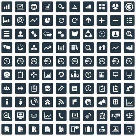 Flat Icons #40 - 25 Vectors