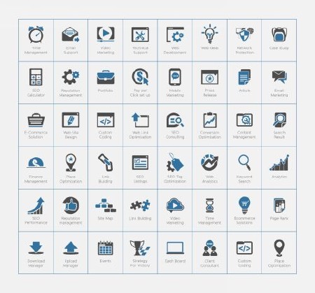 Flat Icons #40 - 25 Vectors