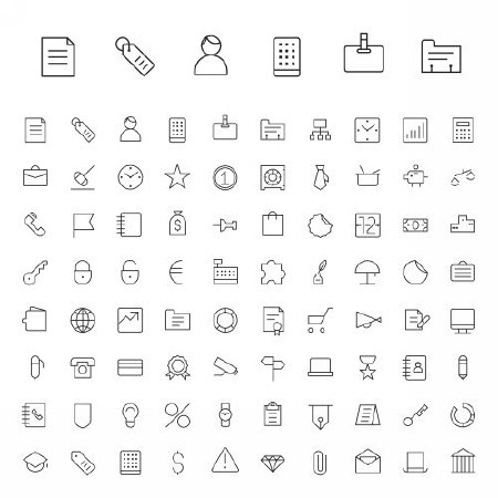 Flat Icons #40 - 25 Vectors