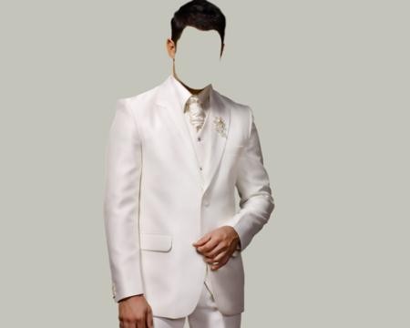 Шаблон -Белый костюм