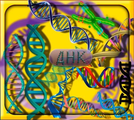 Растровые клипарты - Природное ДНК